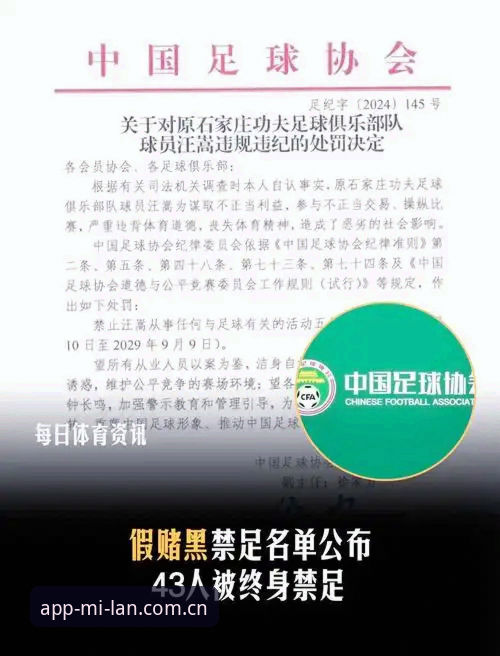 足协第三批禁足名单深度解读：如何在米兰APP追踪中国足球反腐行动